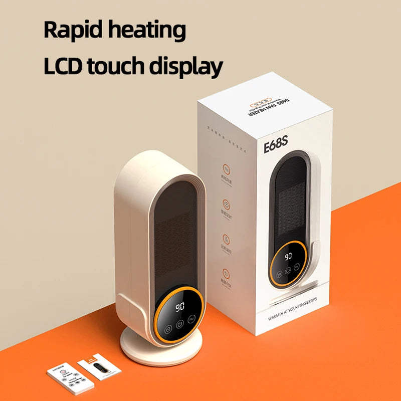 Touch Screen & Remote Control Smart Home Warmer