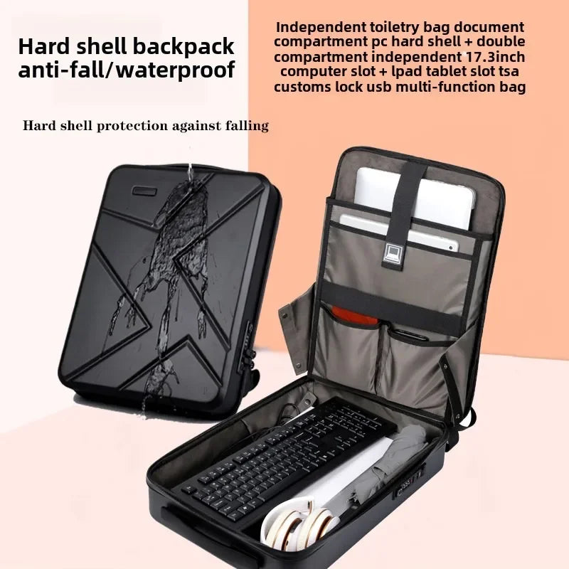 Backpack – MSI Titan 18HX Hard Shell Gaming Laptop Backpack 2025, Fits 17.3–18" Raider A18HX & Stealth 18HX AI
