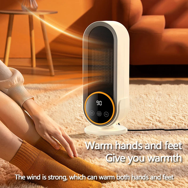 Touch Screen & Remote Control Smart Home Warmer